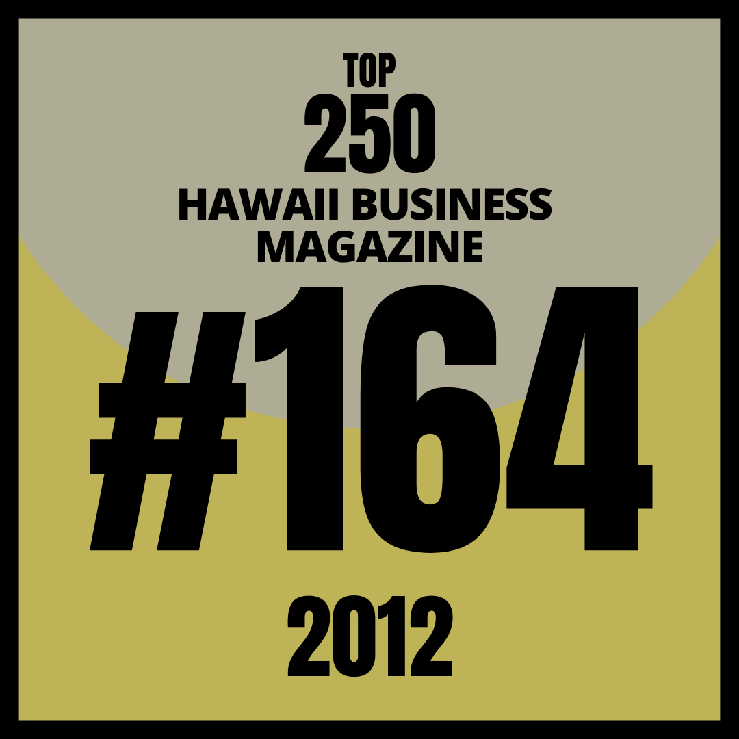 You are currently viewing Ranks at #164 on Hawaii Business Top 250