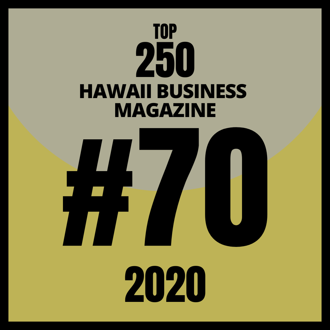 Read more about the article Ranks at #70 on Hawaii Business Top 250