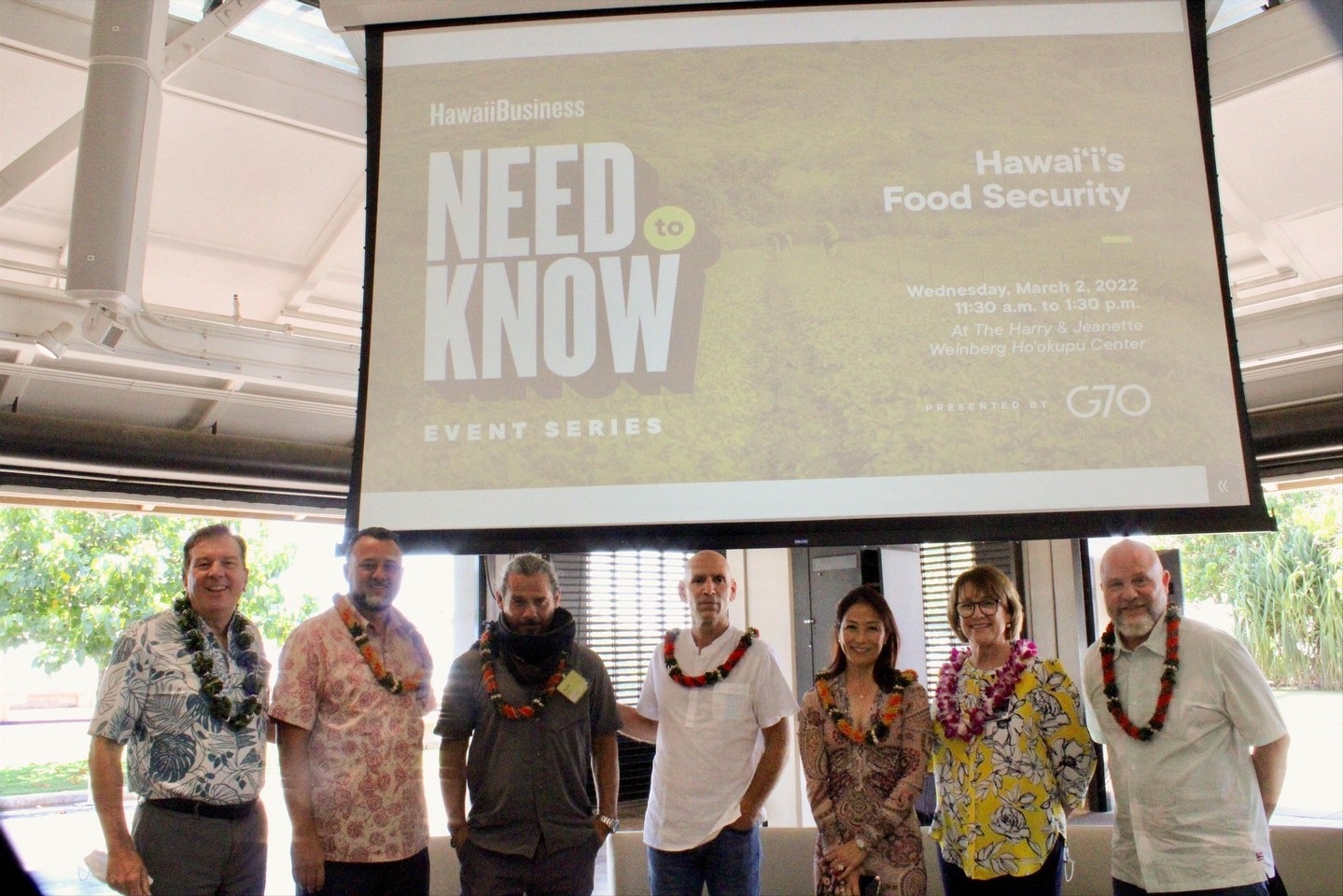 Chad Buck is as panelist on Food Security and Hawaiʻi’s Supply Chain